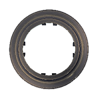 Дизайнерская рамка круглая 1 местная, черный, 889137-1 LK Studio