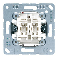 Механизм выключателя, 505U Jung, двухклавишный
