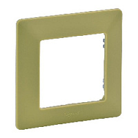 Дизайнерская рамка 1 местная, лайм, 754081 Legrand, серия Valena Life