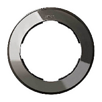 Дизайнерская рамка 1 местная, вороненая сталь, 88610-35 Simon, серия 88