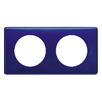 Дизайнерская рамка 2 местная, чернильная ночь, 068782 Legrand, серия Celiane