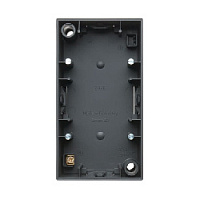 Коробка для наружного монтажа 2 местная, антрацитовый, матовый, 10429949 Berker, серия S.1