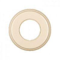 Рамка 1 местная, песочное золото, овал, BF2-610-04 BIRONI