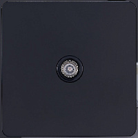 Розетка TV, SBAN11B1A14, черный, Salvador