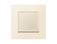 Дизайнерская рамка из термопластика 1 местная, бежевый матовый, AF250331 Ambrella Volt