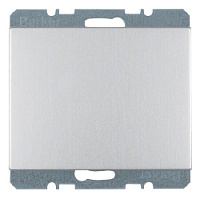 Заглушка с центральной панелью, алюминий, матовый лак, 10457003 Berker, серия K.5