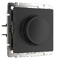 Дизайнерский диммер, черный матовый, W1142008 Werkel