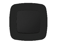 Дизайнерская рамка из термопластика 1 местная, черный матовый, OF140701 Ambrella Volt