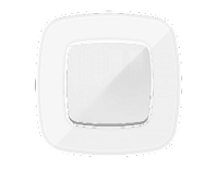 Дизайнерская рамка из оргстекла 1 местная, белый, OF640101 Ambrella Volt