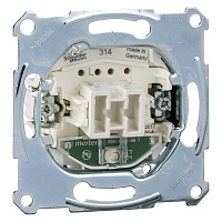 Механизм выключателя с подсветкой, MTN3136-0000 Schneider Electric, одноклавишный проходной