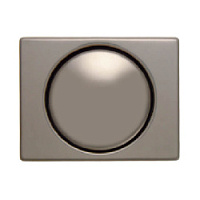 Центральная панель поворотного диммера, светло-бронзовый, матовый, 11340001 Berker, серия Arsys