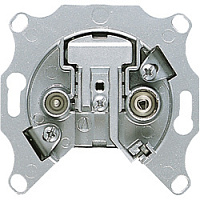 Механизм розетки TV+FM,  86204-F Wedder, оконечная
