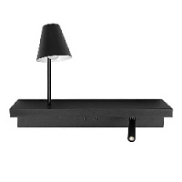 Лофт бра Shelf 10216/2W Black LOFT IT