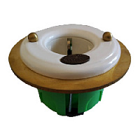 Розетка с заземлением, механизм Legrand, белый, 03040И-85 ГусевЪ