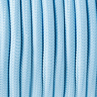 Ретро кабель электрический 2*0.75, нежно-голубой, Cab.M17 Merlotti cavi