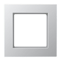 Дизайнерская рамка 1 местная, алюминий, AC581AL Jung, серия A Creation