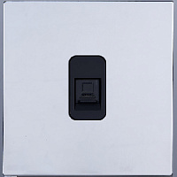 Розетка Ethernet RJ-45, SJAN77EC13, светлый глянец, Salvador