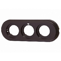 Рамка 3 местная коричневый BF1-630-22 BIRONI