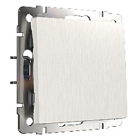 Дизайнерский выключатель, перламутровый рифленый, W1110013 Werkel, одноклавишный