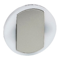 Клавиша выключателя с контурной подсветкой, титан, 065104 Legrand, серия Celiane