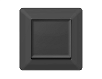 Дизайнерская рамка из термопластика 1 местная, графит мягкое касание, AF110801 Ambrella Volt