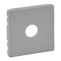 Накладка для розетки TV, алюминий, 754762 Legrand, серия Valena Life