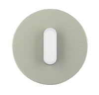 Поворотный выключатель перекрестный, алюминий, 387703 + 1001207400 Berker, одноклавишный