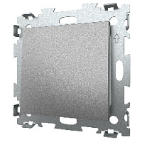 Дизайнерский выключатель, серая платина, GL-W101-PRGPG, CGSS, одноклавишный перекрестный, серия Эстетика