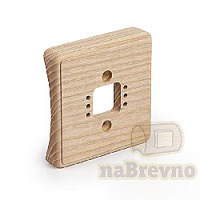 Одинарная накладка на бревно D220 мм., ясень, RM1-220 naBrevno, серия Ретро Металл