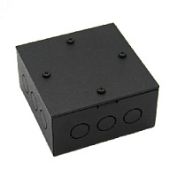 Металлическая распределительная коробка, черный, 828221 Villaris-loft