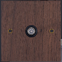 Розетка TV, SWBY3CC14, коричневый, Salvador