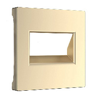 Накладка для розетки 2хRJ-45, шампань металлик, W1191111 Werkel