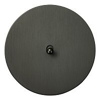 Дизайнерский выключатель перекрестный круглый, переключатель - капля, EU020102A03 Salvador, одноклавишный