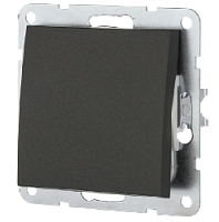 Дизайнерский выключатель, черный бархат, 860108-1 LK Studio, одноклавишный, серия LK60