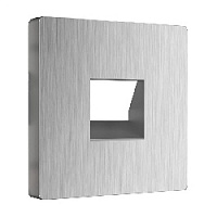 Накладка для розетки RJ-11, серебряный рифленый, WL09-RJ-11-CP Werkel