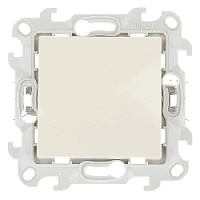 Дизайнерский выключатель Push&Go, слоновая кость, 2420101-031, Simon, одноклавишный, серия 24 Harmonie