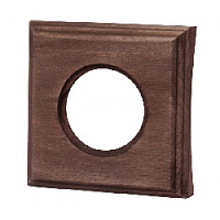 Рамка на бревно D280 мм. 1 местная, винтаж, прямоугольник, BF4C28-610-18 BIRONI