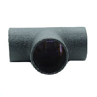 Тройник для труб D14-22-14 BLACK, GBQ 30714221421 Villaris-loft