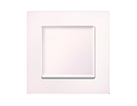 Дизайнерская рамка из термопластика 1 местная, жемчуг, AF220201 Ambrella Volt