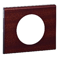 Дизайнерская рамка 1 местная, орех, 069221 Legrand, серия Celiane