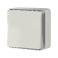 Дизайнерский выключатель, слоновая кость, W5010003 Werkel, одноклавишный, серия Gallant