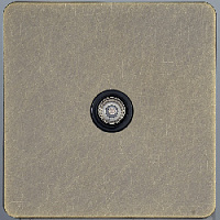 Розетка TV, SBAN66A6A14, антик, Salvador