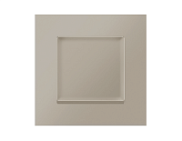 Дизайнерская рамка из термопластика 1 местная, серо-бежевый матовый, AF250361 Ambrella Volt