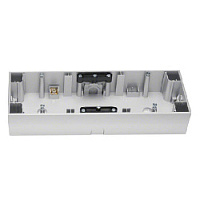 Коробка для наружного монтажа 3 местная, алюминий, матовый лак, 10537003 Berker, серия K.5