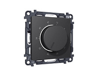 Комплект механизма терморегулятора с датчиком для теплого пола с подсветкой, графит, MA905710  Ambrella Volt, терморегулятор