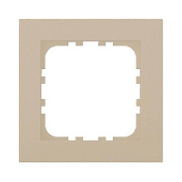 Дизайнерская рамка 1 местная, шампань, 844106-1 LK Studio, серия LK80 Flat