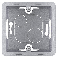 Подъемная коробка для наружного монтажа 1 местная, алюминий, 673982 Legrand, серия Inspiria