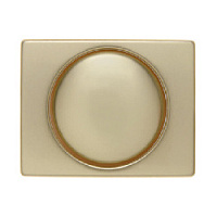 Центральная панель поворотного диммера, золотой, матовый, 11340002 Berker, серия Arsys