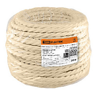 Ретро кабель витой ГОСТ (20 м.) 2*2.5, бежевый, SQ2801-0212 TDM ELECTRIC, серия Эко