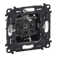 Механизм розетки с заземлением, винт.зажим, 753025 Legrand, серии Valena Life, Valena Allure